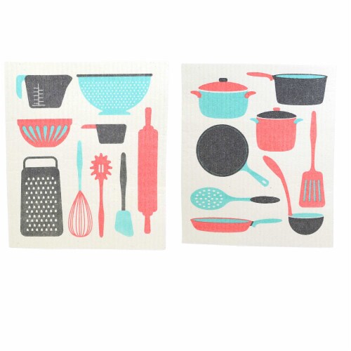 Amazing Swedish Dishcloth - Kitchen Utensils (Set of 2)
