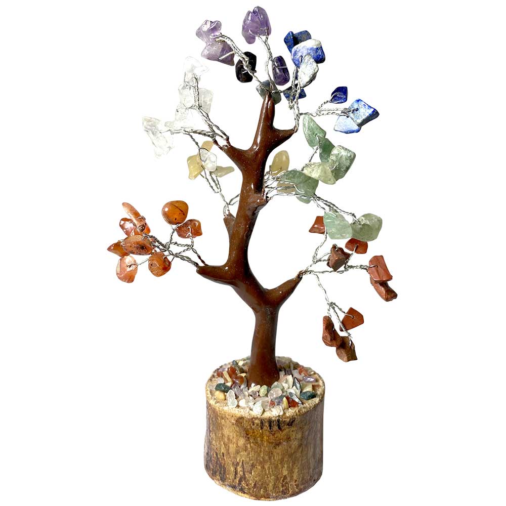 Gemstone Bonsai Tree (Chakra) - 4.5"