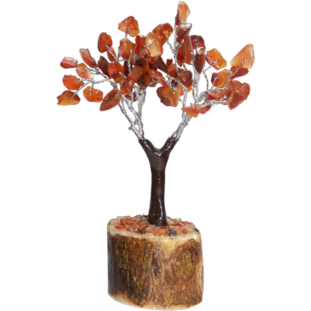 Gemstone Bonsai Tree (Carnelian) - 4.5"