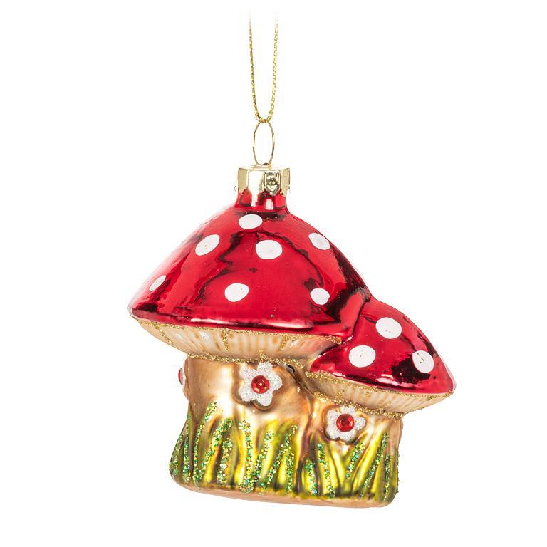 Whimsical Mushroom Ornament
