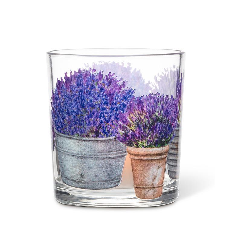 Lavender Votive Candle Holder