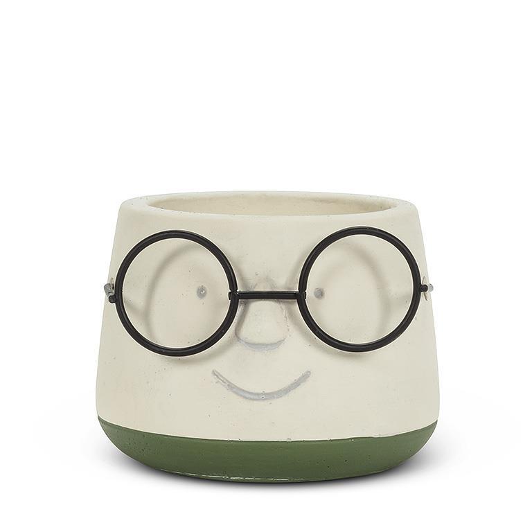Face Planter with Glasses