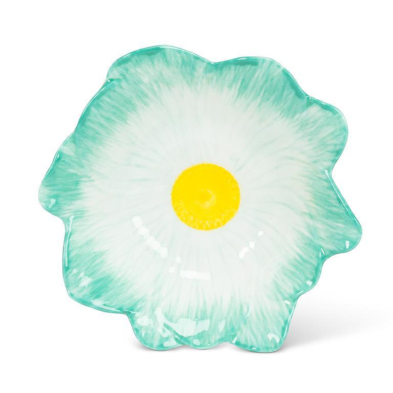 Turquoise Flower Dish