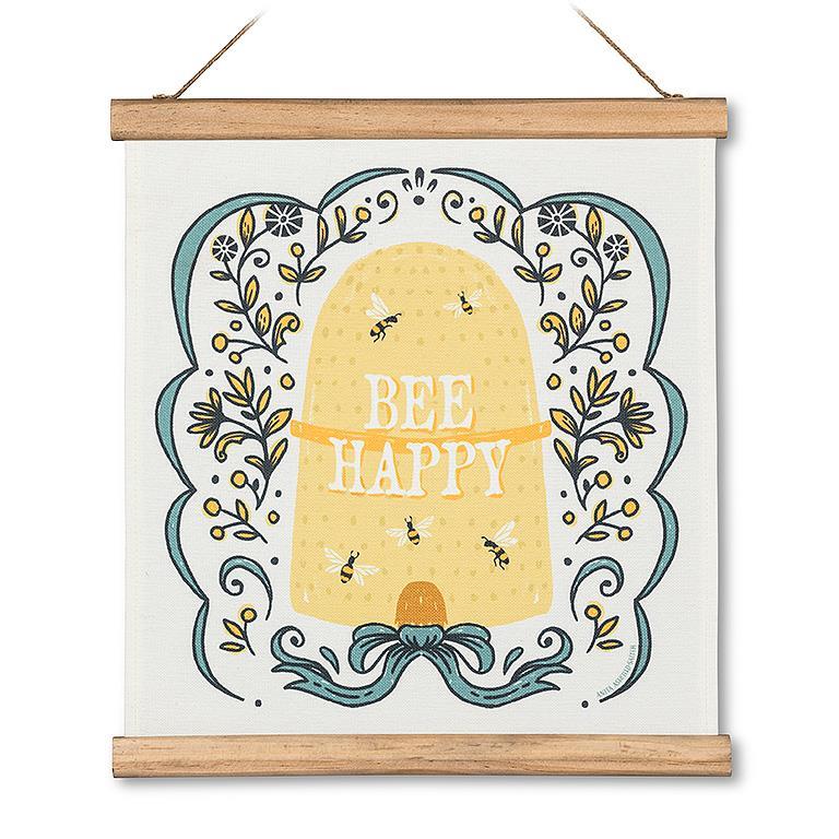Bee Happy Scroll