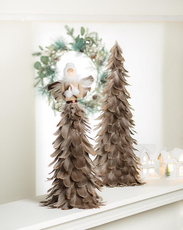 Angel With Feather Skirt