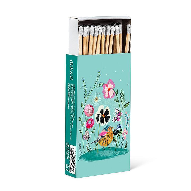 Whimsical Garden & Bird Matches