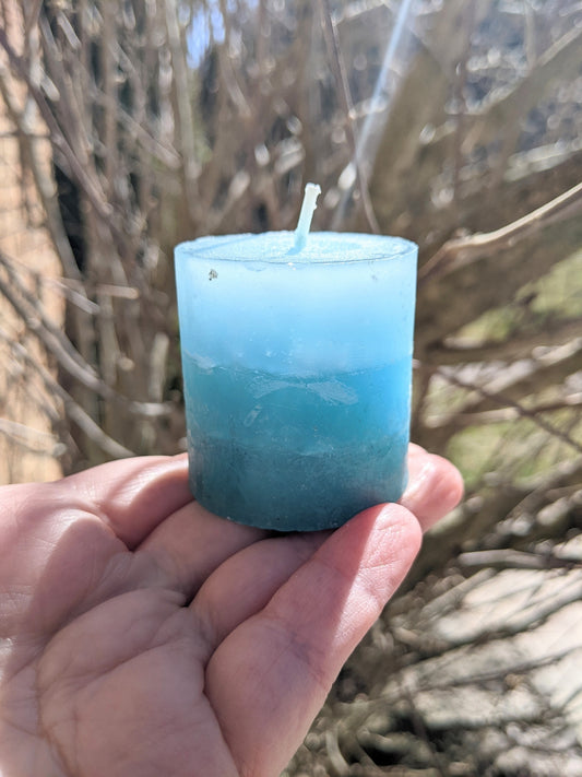 Zenature Elemental Votive Candle - Air