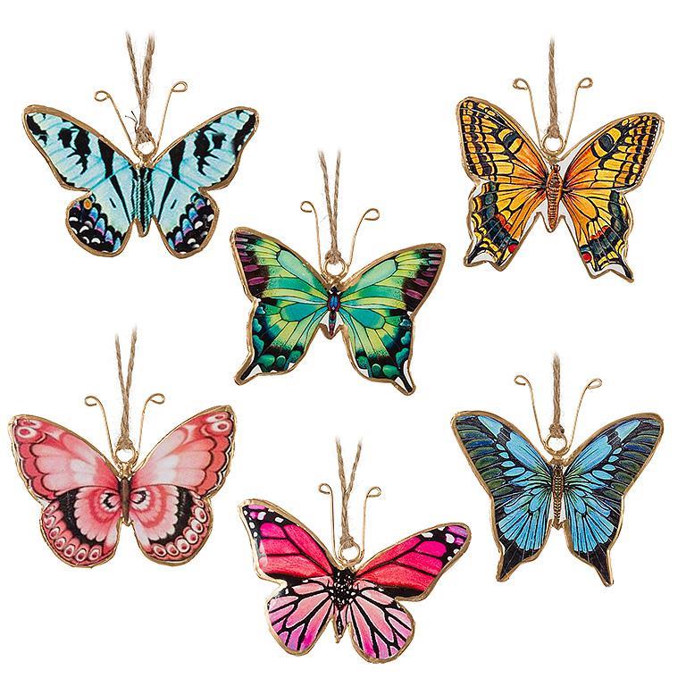 Butterfly Ornament - Blue