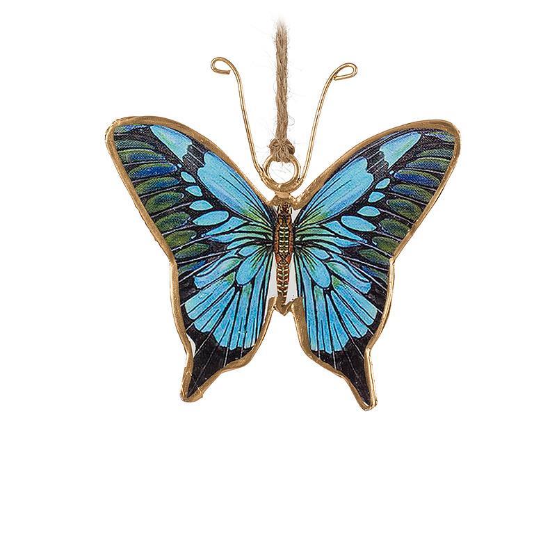 Butterfly Ornament - Blue