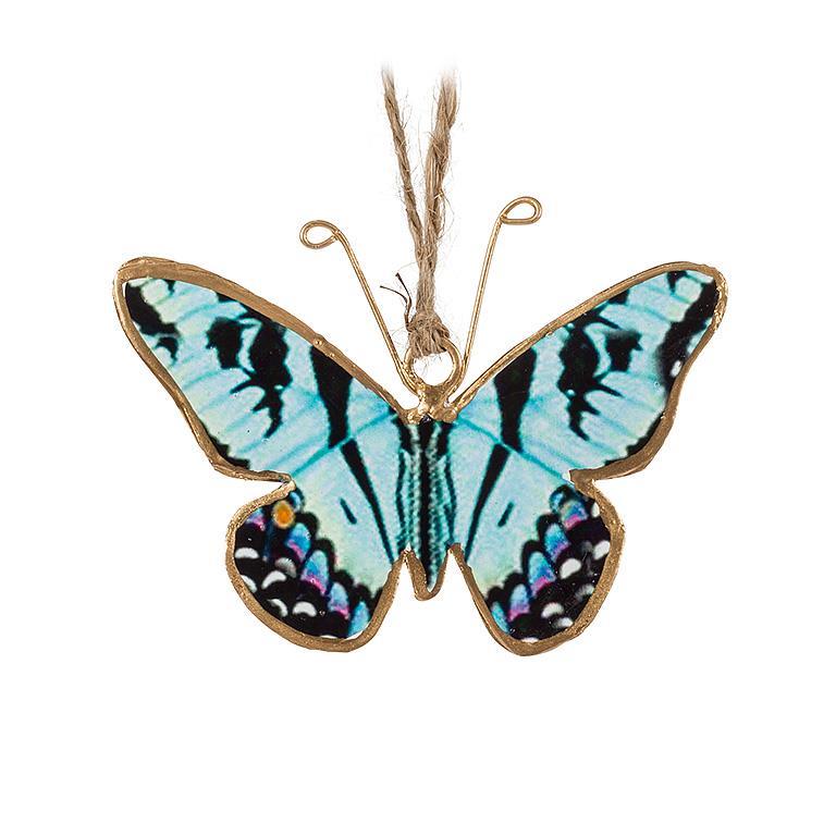 Butterfly Ornament - Light Blue