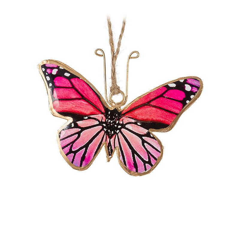 Butterfly Ornament - Fuchsia