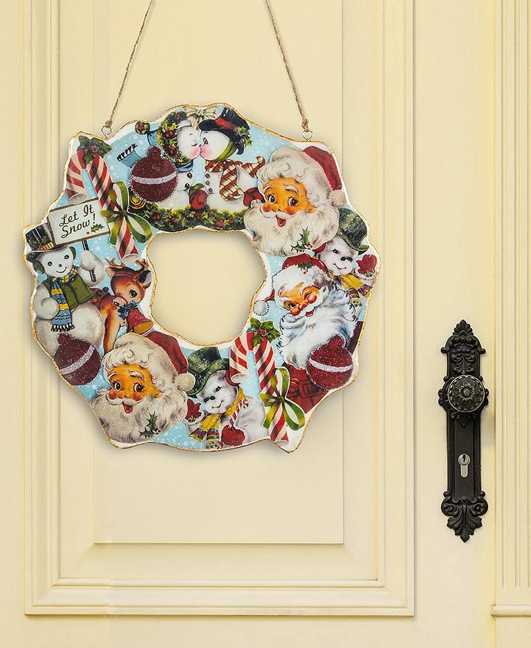 Vintage Christmas Wreath