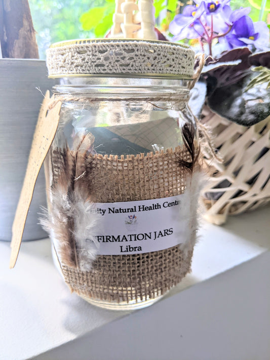 Affirmation Jar - Libra Zodiac
