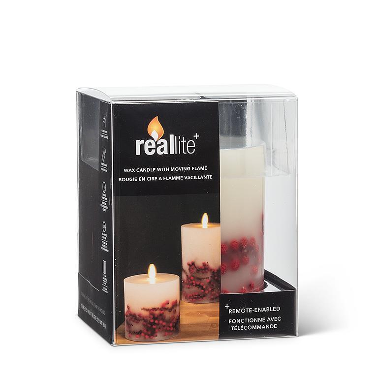 Reallite Flameless Candle - Small Berry