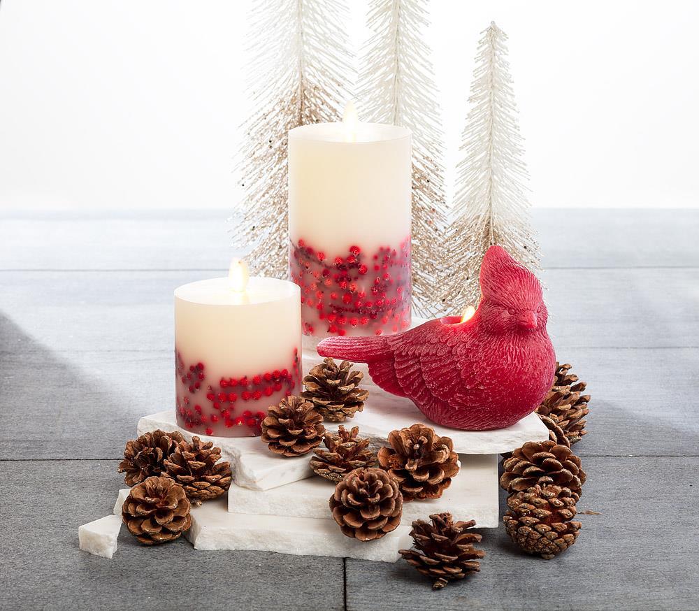 Reallite Flameless Candle - Medium Berry