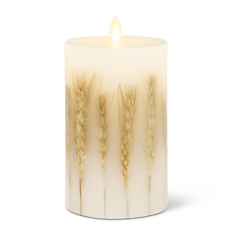 Reallite Flameless Candle - Medium Wheat