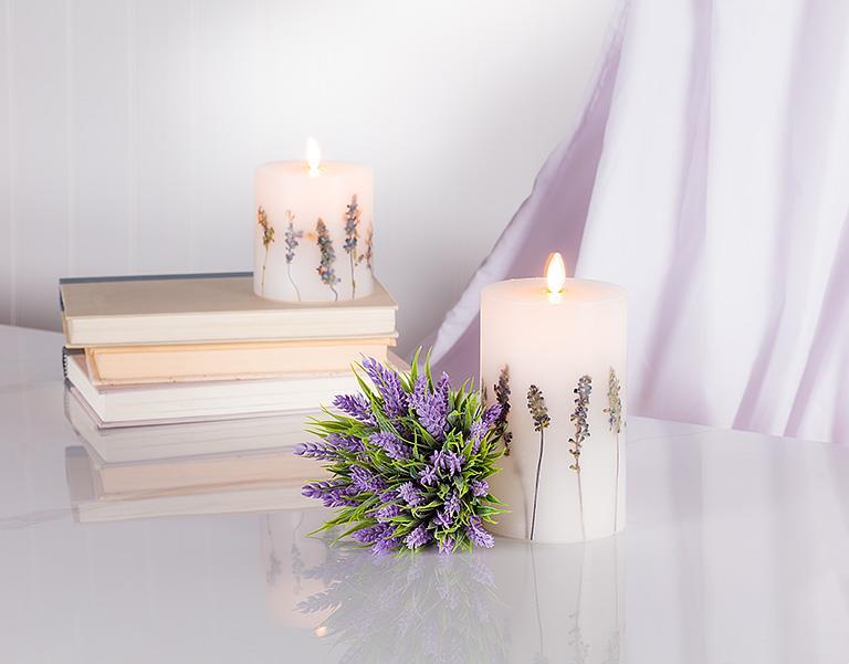 Reallite Flameless Candle - Medium Lavender