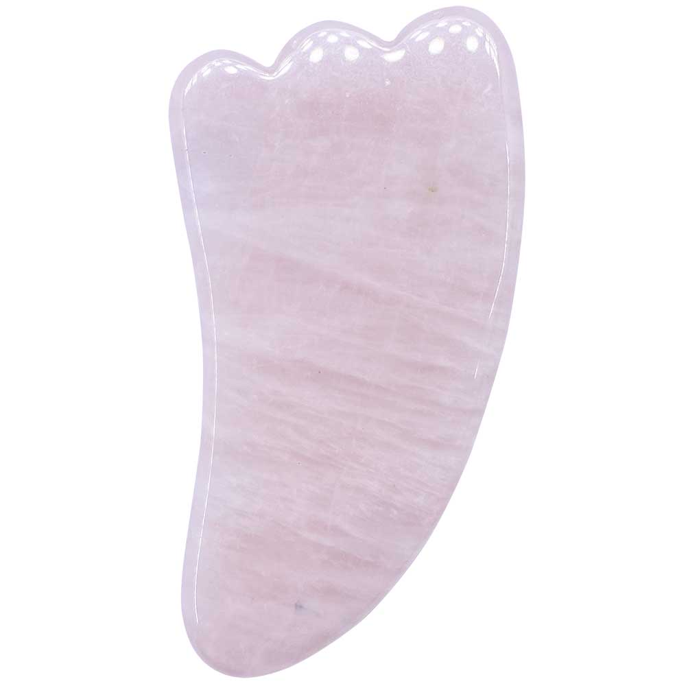 Rose Quartz Gua Sha Lymphatic Tool