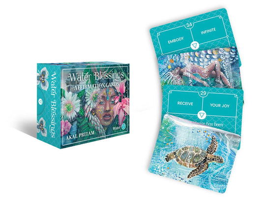 Water Blessings Affirmation Cards
