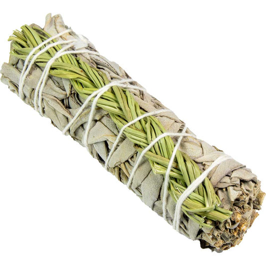 White Sage & Sweet Grass Smudge Bundle