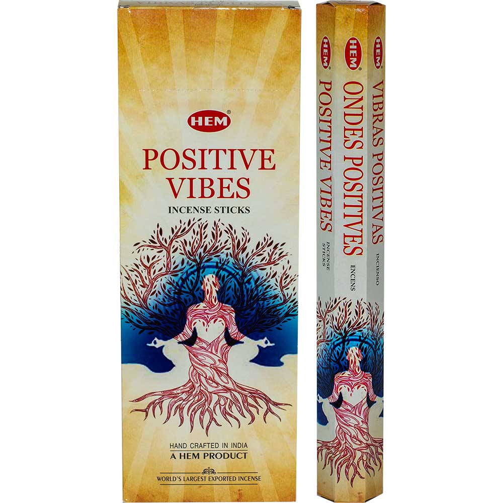 Hem Positive Vibes Stick Incense 20g
