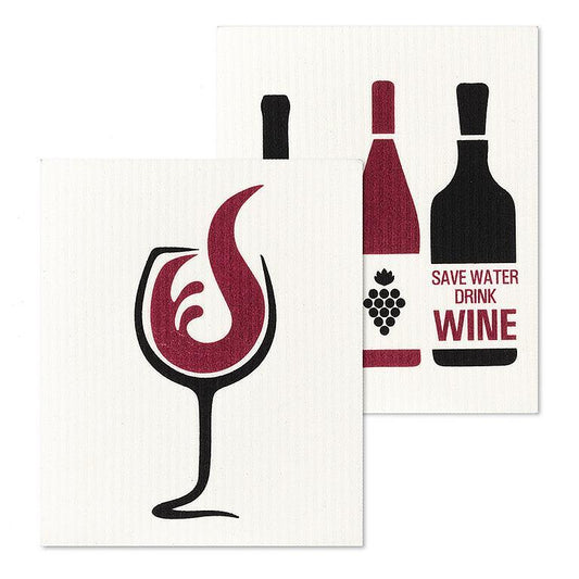 Amazing Swedish Dishcloth - Wine (Set of 2)