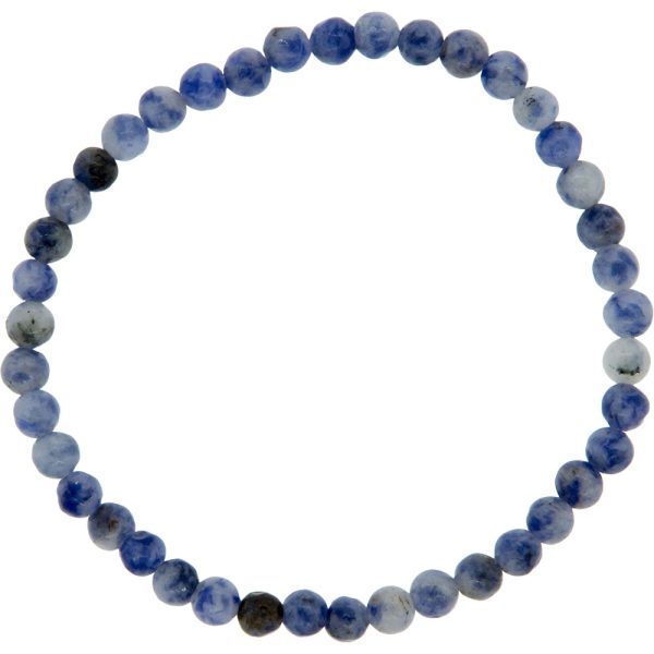 Sodalite Gemstone Bracelet 4mm
