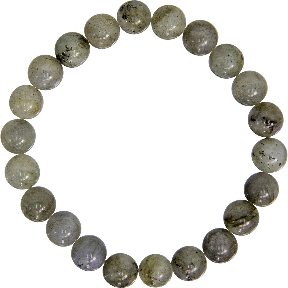 Labradorite Gemstone Bracelet 8mm