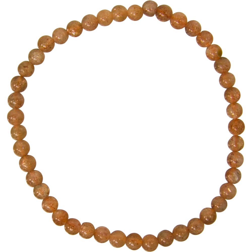 Sunstone Gemstone Bracelet 4mm