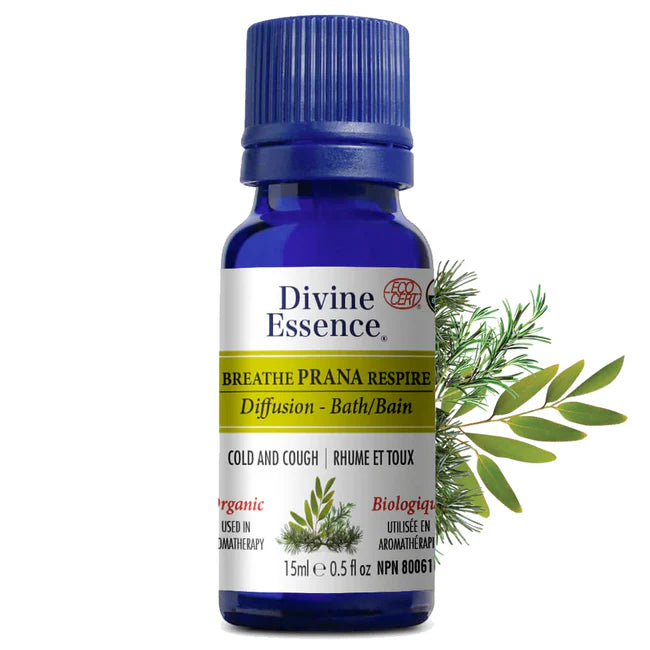 Divine Essence Breathe Prana Diffusion Blend 15ml