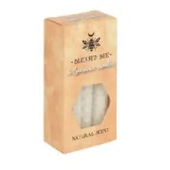 Blessed Bee Beeswax Ritual Candle - Cream (Individual Cream)
