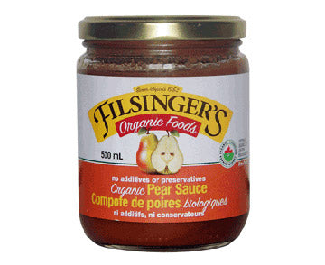 Filsingers Organic Foods Pear Sauce 500ml