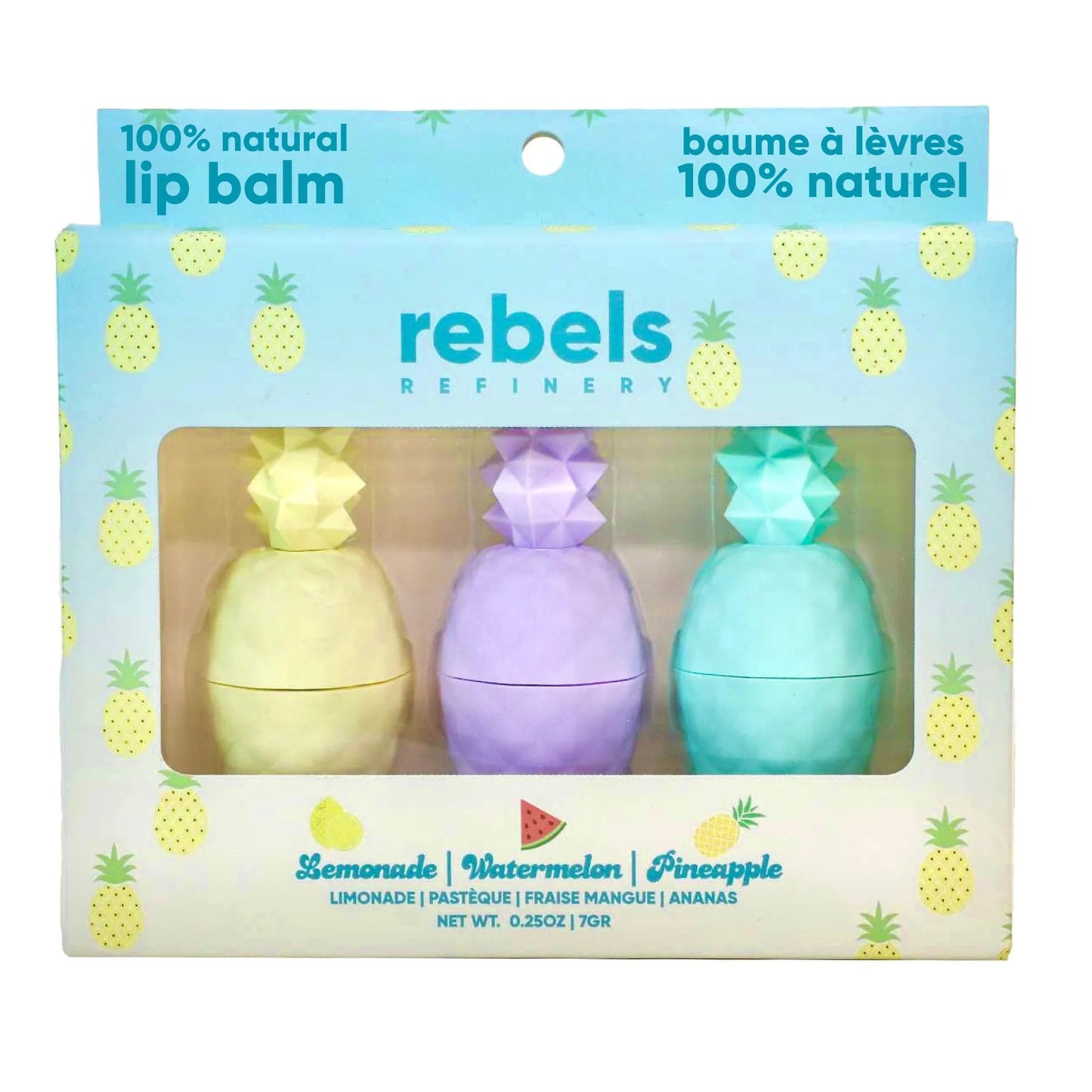 Rebels Refinery Natural Lip Balm Set