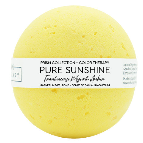 Clean Apothecary Magnesium Bath Bomb - Pure Sunshine