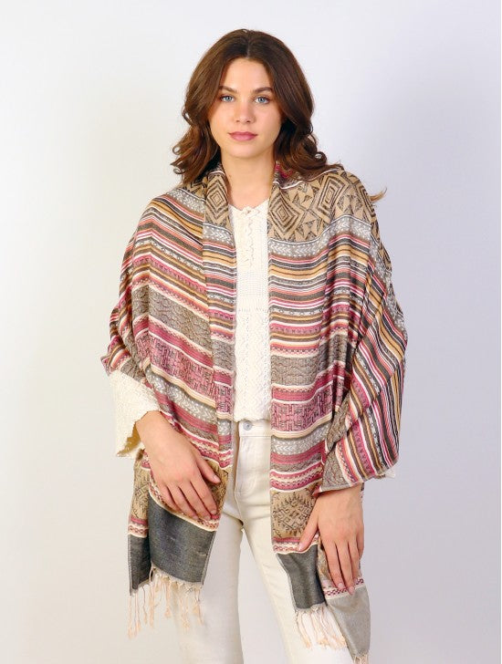 Pashmina - Abstract Print