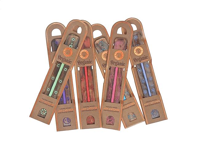 Song of India Organic Goodness Incense Holder - Spades