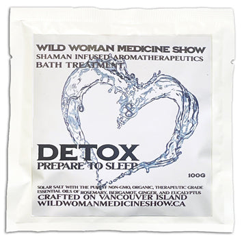 Wild Woman Medicine Show Shaman Bath Treatments - Traditional Detox 100g