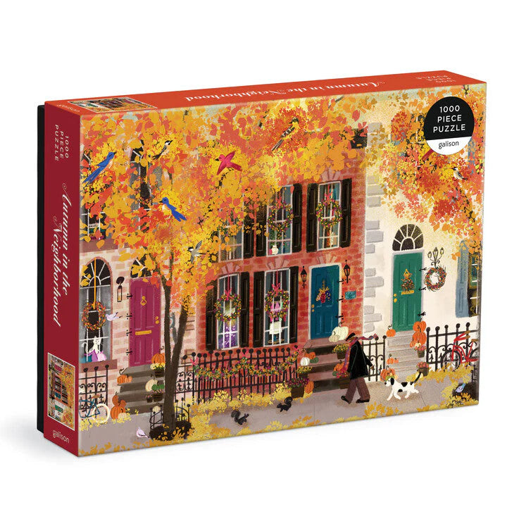 Autumn in the Neighbourhood 1000 Piece Puzzle