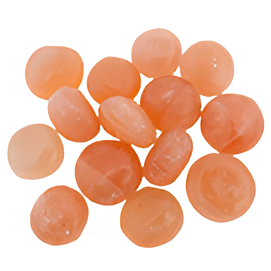 Red Selenite Tumbled Gemstone