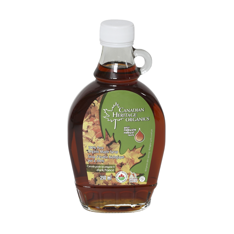 Canadian Heritage Organics 100% Pure Organic Maple Syrup - Dark