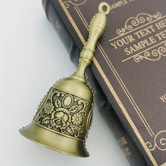 Vintage Ritual Protection Bell - Bronze