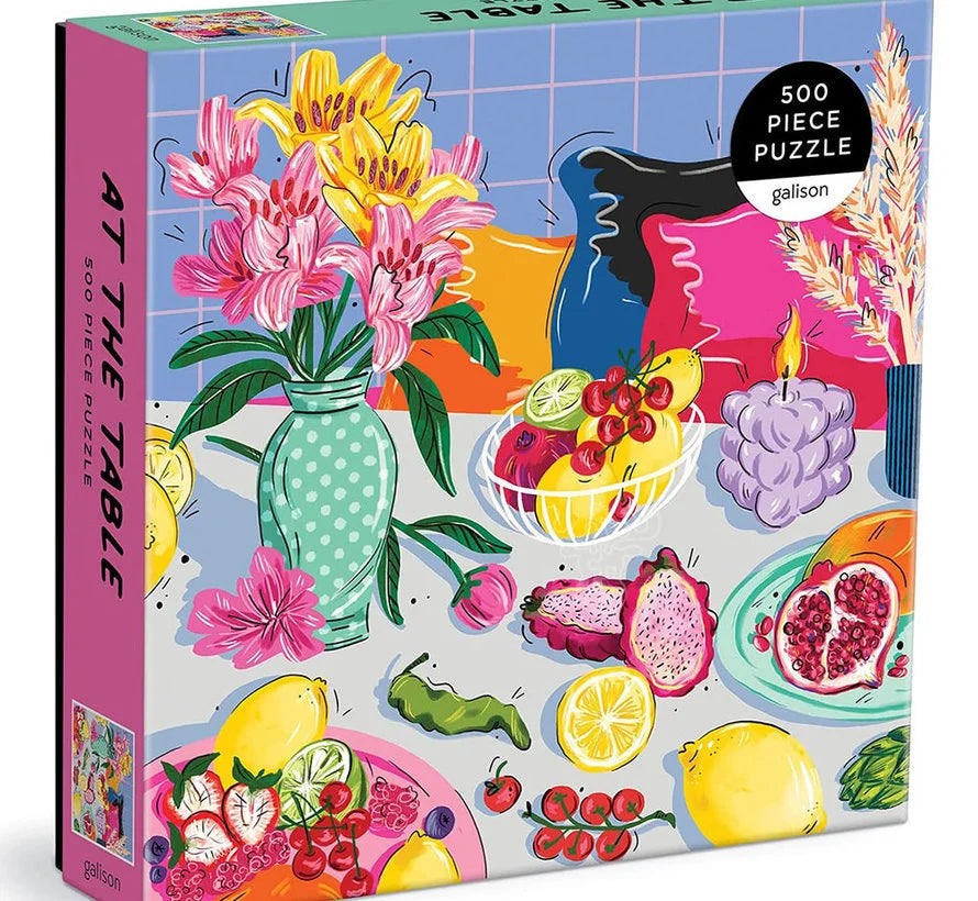 Galison At The Table 500 Pc Puzzle