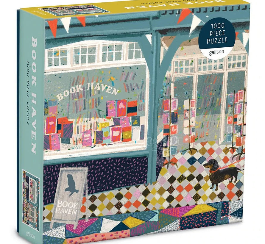Galison Book Haven 1000 Pc Puzzle