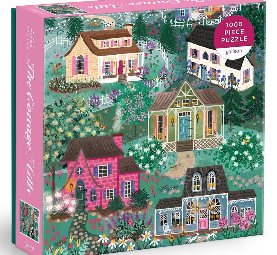 Galison The Cottage Hills 1000 Pc Puzzle
