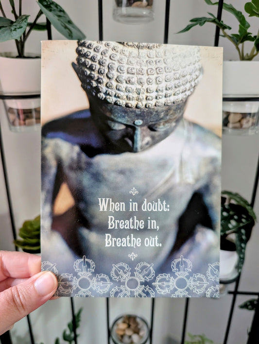 When In Doubt Greeting Card - Encouragement