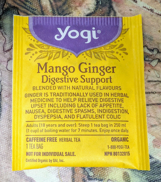 Yogi Mango Ginger Digestive Support Tea Sampler