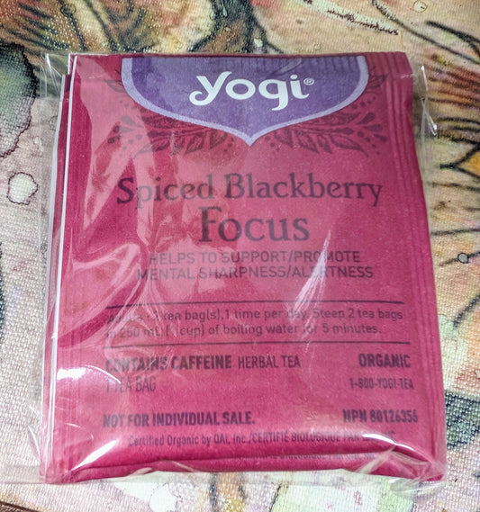 Yogi Spiced Blackberry Focus Tea Sampler