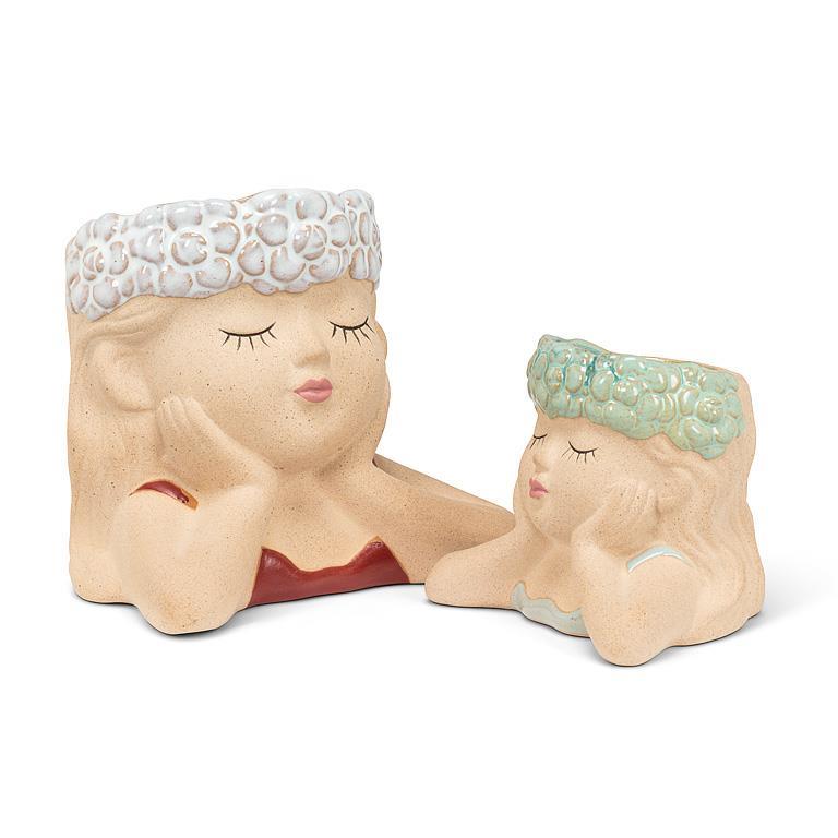 Head in Hands Planter - Medium