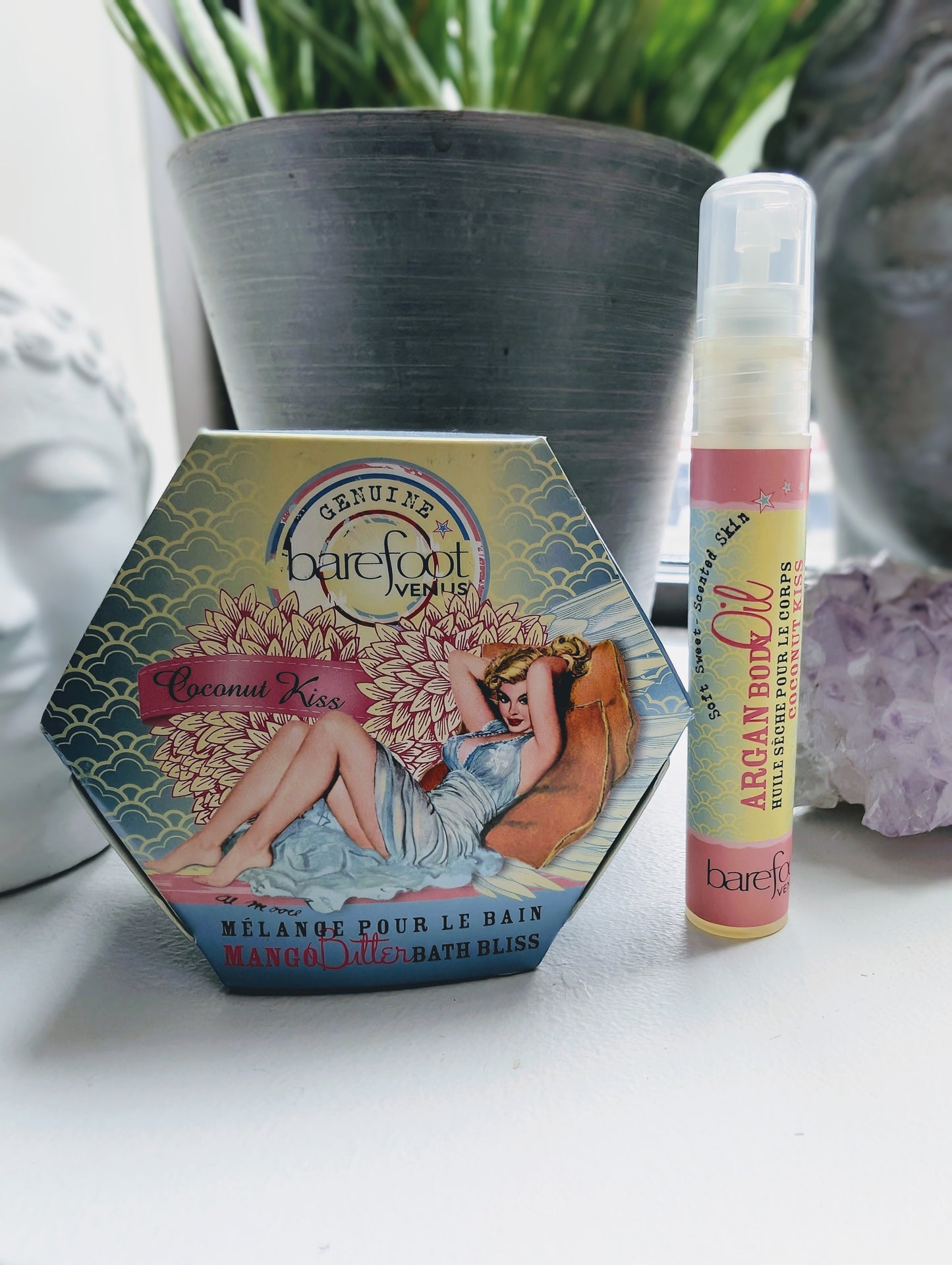 Barefoot Venus Bath Bliss & Argan Oil Duo - Coconut Kiss