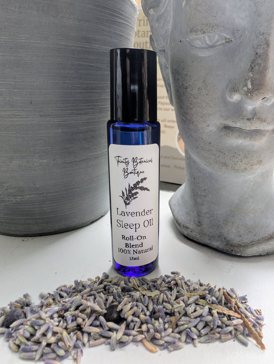 Trinity Botanicals Lavender Sleep Oil Roll-On Blend 10ml
